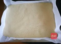 Coconut Golden Cake Recipe Illustration 12