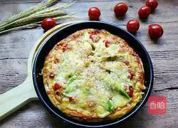 Illustration of how to make cherry tomato and beef pizza 14