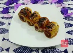 Illustration of how to make bacon burritos 9