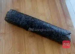 Illustration of how to make tuna sushi 13