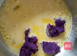 Purple sweet potato cake recipe 4