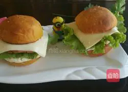 Orleans Chicken Burger Recipe Illustration 6