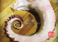 Curry Squid Recipe Illustration 2