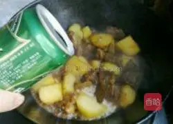 Illustration of Beef Stewed with Potatoes 11