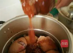 Illustration of how to make sauced elbows in pressure cooker 8