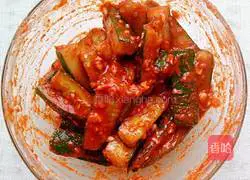 Illustration of how to make cucumber pickles 5