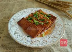 Illustration of home-style fried tofu 4