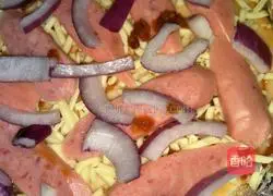 Homemade pizza Illustration of how to do it 7