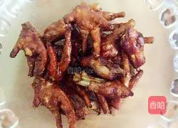 Illustration of how to make steamed chicken feet with black bean sauce 7