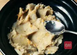 Sweet potatoes Illustration of how to make pearl meatballs 4