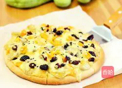 Mango Banana Cranberry Pizza Recipe Illustration 10