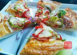 Cheese Bacon Pizza Recipe Illustration 19