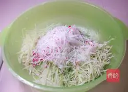 Illustration of how to make arbitrary radish balls 2