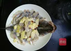 Illustration of private steamed seabass 3