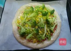 Vegetable pizza recipe 8