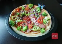 Christmas Eve Bright Pizza Recipe Illustration 17