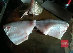 Illustration of how to make squirrel mandarin fish 3