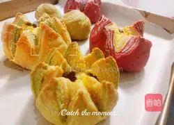 Lotus cake (oven version) Practice illustration 19