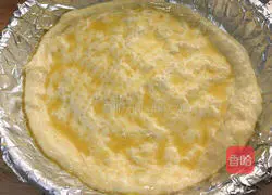 Illustration of how to make ham, fresh vegetables and colorful pizza 6