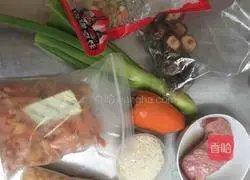 Illustration of how to make southern Fujian salty rice 1