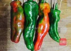 Illustration of how to make meat-stuffed green peppers 7