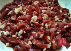 Illustration of how to make stir-fried shredded beef 4