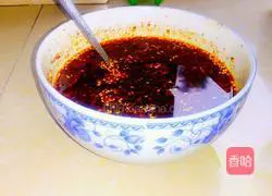 Illustration of how to make flavored oil spicy seeds 13