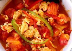 Illustration of tomato sliced noodles 11