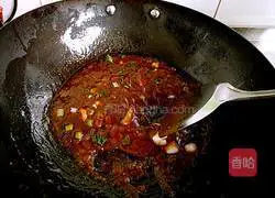 Illustration of how to cook herring in sauce 6