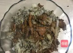 Illustration of how to make potato tsacha (with sophora flower version) 7