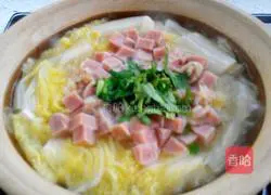 Illustration of how to make cabbage and tofu stew 13