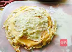 Durian Mango Layer Cake & Pancake Recipe Illustration 8