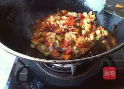 Illustration of how to make tomato noodles 7