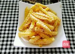 Illustration of how to make French fries 6