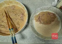 Wish the (pig) a happy New Year and be filled with happiness - Illustration of how to make fried pork chop 6