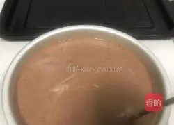 Illustration of how to make cocoa sponge cake 16