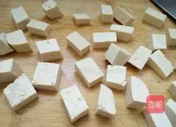 Illustration of how to make moldy tofu 1