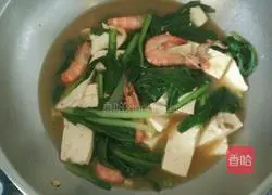Illustration of how to make Chinese cabbage and tofu 5