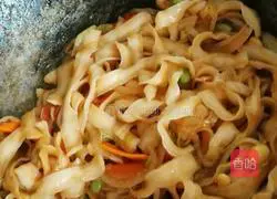 Vegetarian fried noodles Illustration of how to do it 7