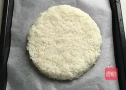 Illustration of how to make rice pizza 1