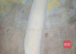 Illustration of how to make cold noodles with fruit and vegetable kimchi 9