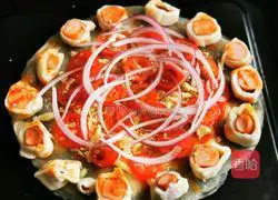 Pizza ~ Illustration of the hand pie version 7