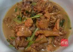 Illustration of braised chicken nuggets 7