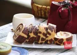 Cocoa Cake Roll Recipe Illustration 1