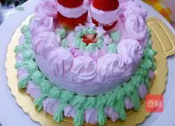 Christmas Cake Recipe Illustration 15