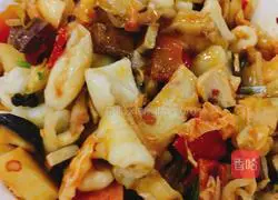 Illustration of how to make colorful five-flavor mochi (pasta) 12