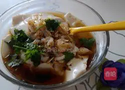 Illustration of homemade tofu curd 8