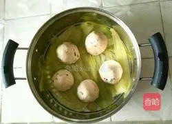 Illustration of how to make red date glutinous rice cake 8