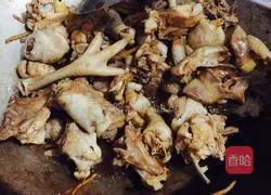 Illustration of how to make large plate chicken 7