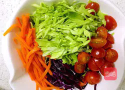 Illustration of how to make early spring vegetable salad 9